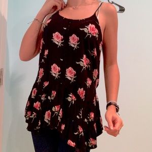 Flowing summer tank top